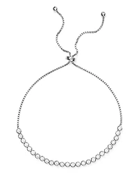 Aqua Pave Slider Bracelet