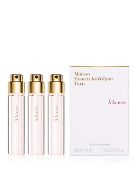 À la rose Travel Spray Refill Set