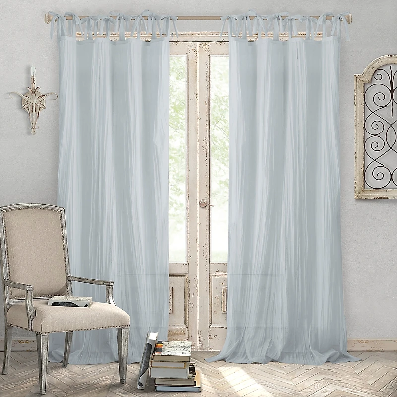 Elrene Home Fashions Jolie Semi-Sheer Window Panel, 52 x 108