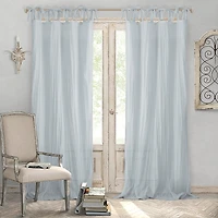 Elrene Home Fashions Jolie Semi-Sheer Window Panel, 52 x 108