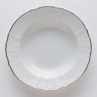 Anna Weatherley Simply Anna Gold Rim Soup Plate
