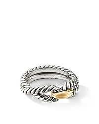 David Yurman Cable Loop Ring with 18K Gold