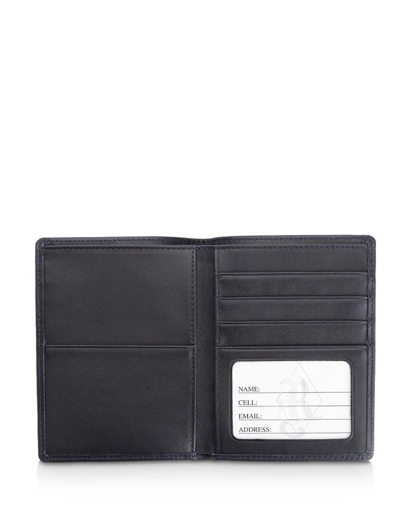 Leather RFID-Blocking Passport Case & Wallet
