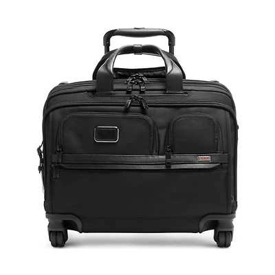Alpha 3 Deluxe 4-Wheel Laptop Case Brief