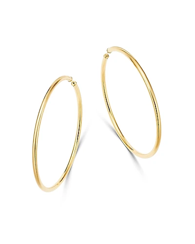 Moon & Meadow 14K Yellow Gold Endless Large Hoop Earrings - Exclusive