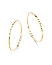 Moon & Meadow 14K Yellow Gold Endless Large Hoop Earrings - Exclusive