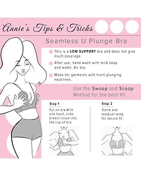 Backless U-Plunge Strapless Bra