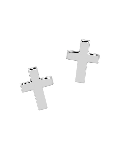 Bloomingdale's Fine Collection Medium Cross Stud Earrings