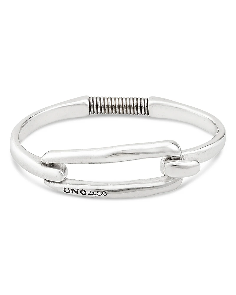 UNOde50 Sterling Silver Plated with Buckle Bracelet