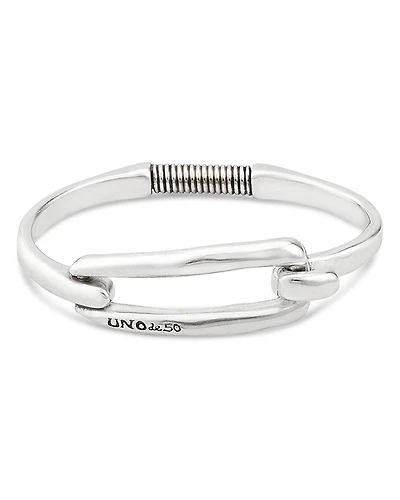 UNOde50 Sterling Silver Plated with Buckle Bracelet