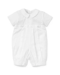 Boys' 3-Piece Christening Gown, Suit & Bonnet Set - Baby