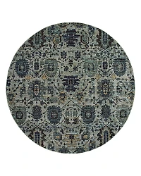 Oriental Weavers Andorra 7120A Round Rug, 7'10 x 7'10
