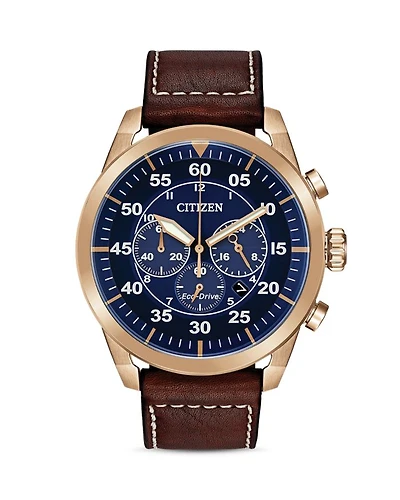 Avion Eco-Drive Chronograph, 48mm