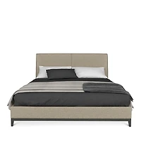 Huppe Winston Upholstered Platform Queen Bed