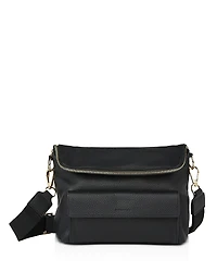 Whistles Vida Pebbled Leather Crossbody