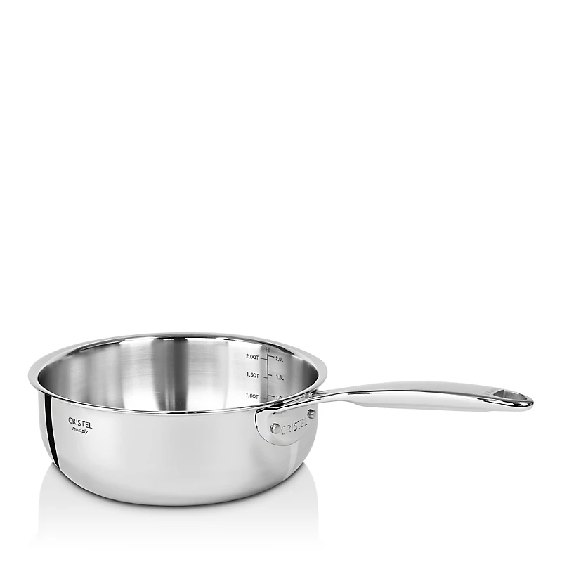 Cristel Castel Pro Ultraply 2 Qt. Saucepan