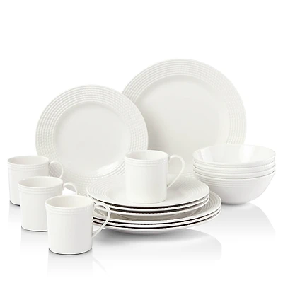 kate spade new york Wickford Dinnerware Set, 16 Piece