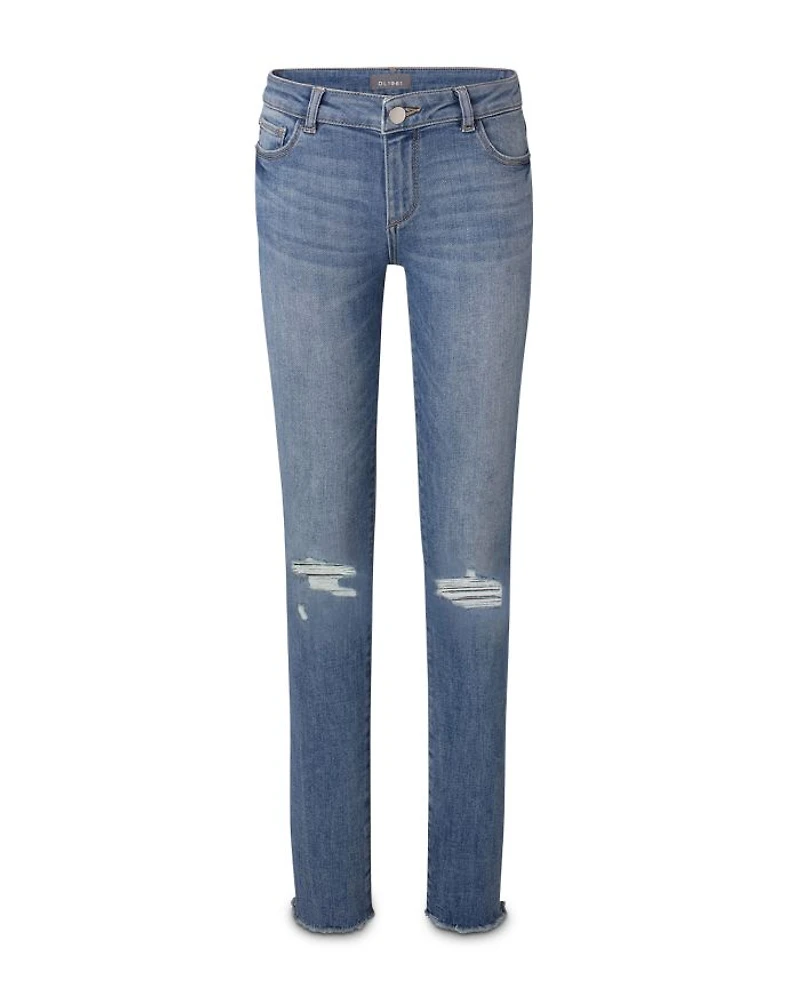 Girls' Chloe Ripped Skinny Jeans - Little Kid