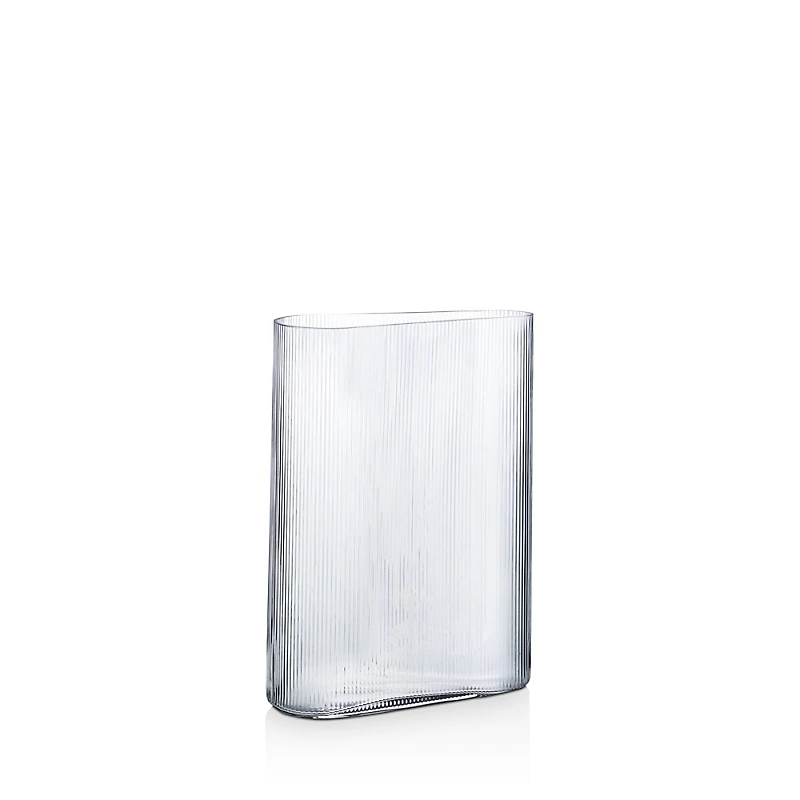 Nude Glass Mist Short Vase