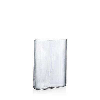 Nude Glass Mist Short Vase