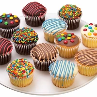 Chocolate Covered Company Birthday Cupcakes, 12 Piece