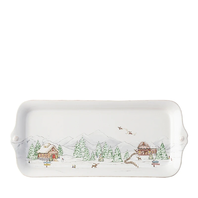 Juliska Berry & Thread North Pole Hostess Tray