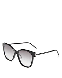 Saint Laurent Square Sunglasses, 56mm