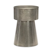 Bernhardt Linea Metal Round Chairside Table