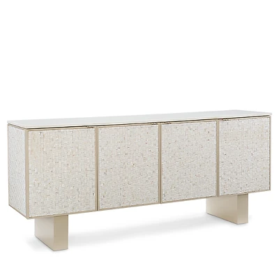 Caracole Bomb-Shell Two-Height Sideboard