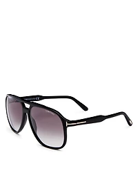 Raoul Brow Bar Aviator Sunglasses, 62mm