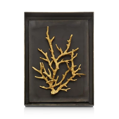 Ocean Coral Shadow Box