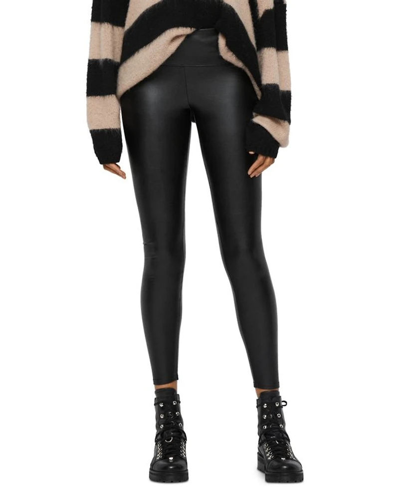 Cora Faux Leather Leggings