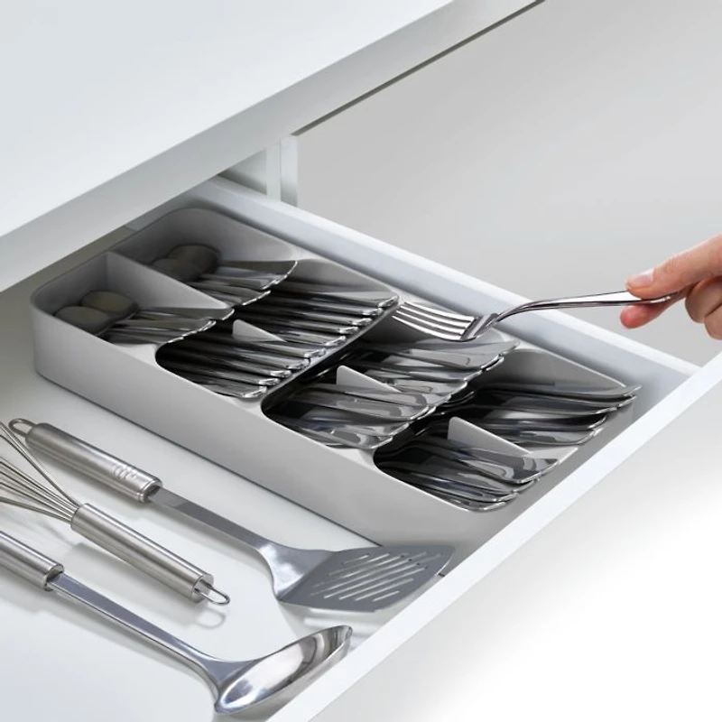 DrawerStore Large Compact Cutlery Organizer