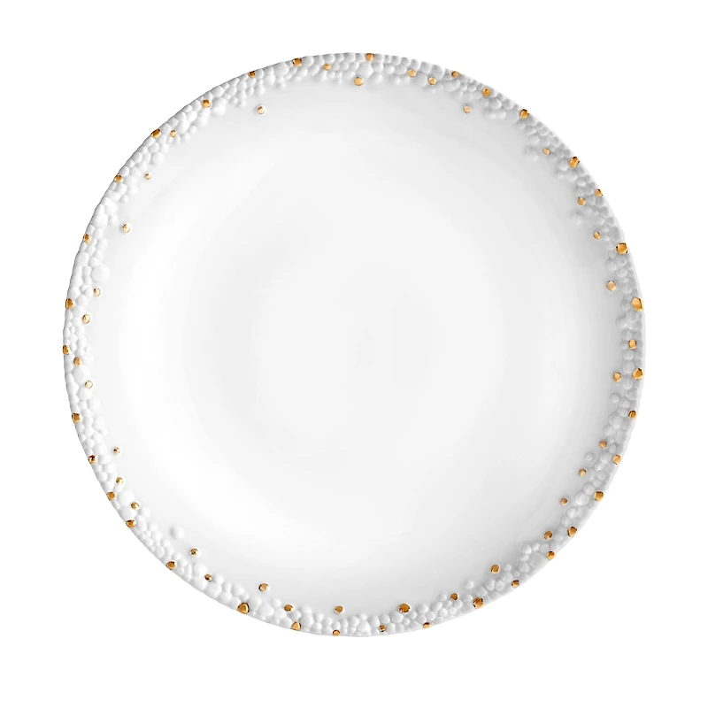 L'Objet Haas Mojave Charger with Gold Accents