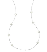 Ippolita Sterling Silver Rock Candy Mother-of-Pearl & Quartz Crystal Statement Necklace, 38
