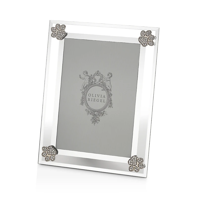 Olivia Riegel Paw Print Frame, 5 x 7