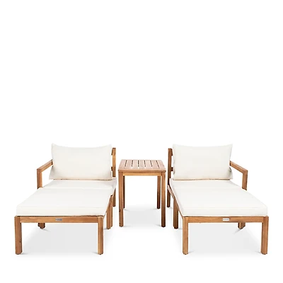 Safavieh Pratia 5-Piece Indoor/Outdoor Seating Set
