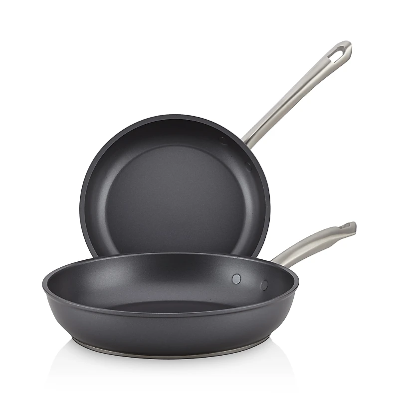 Anolon Accolade Hard-Anodized Precision Forge Skillet Twin Pack