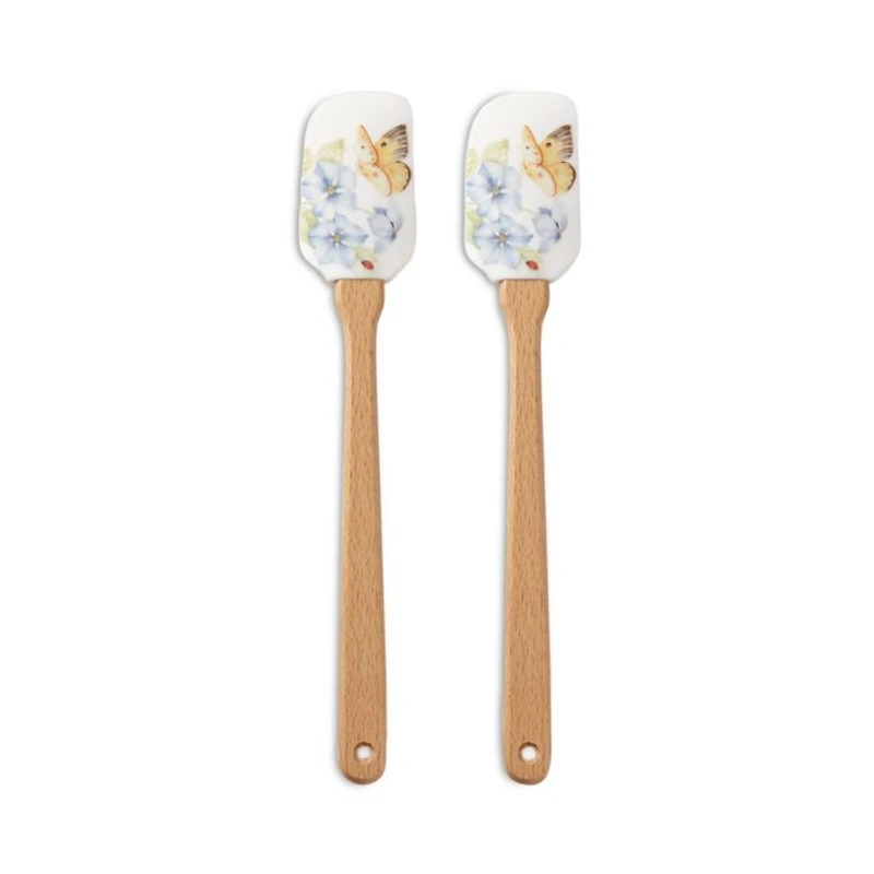 Butterfly Meadow Printed Spatulas, Set of 2