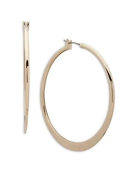 Large Thin Hoop Earrings