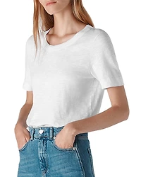 Whistles Rosa Double Trim Tee
