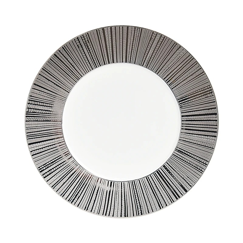 Bernardaud Silva Platinum Service Plate