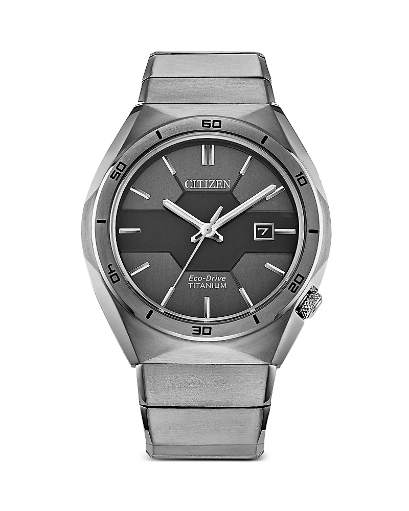 Citizen Eco Drive Super Titanium Armor Watch, 41mm