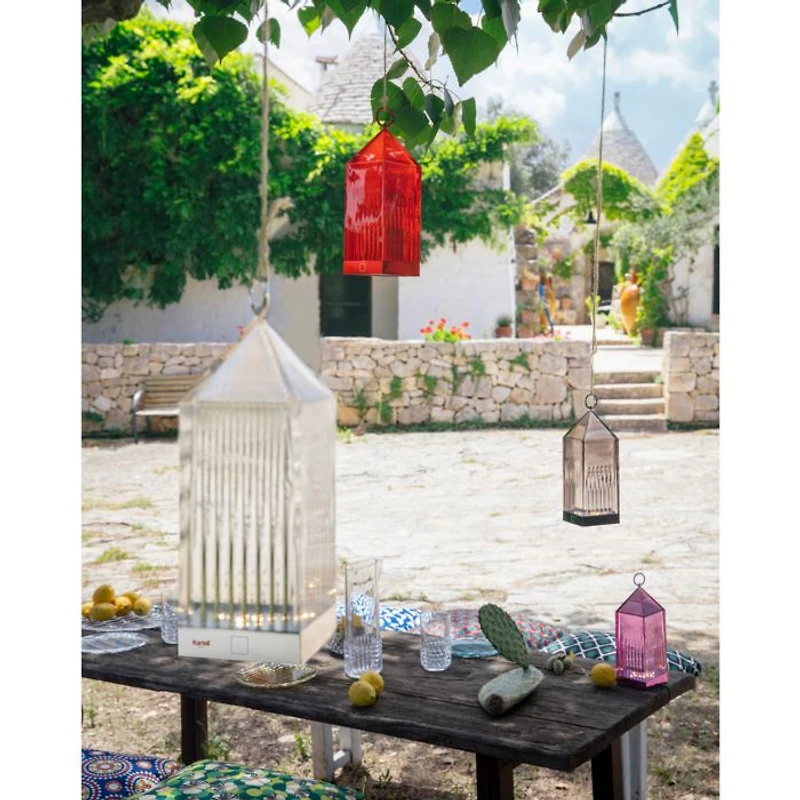 Lantern Rechargeable Table Lamp by Fabio Novembre