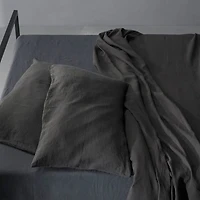 REM Linen Pillowcase Pair, Queen