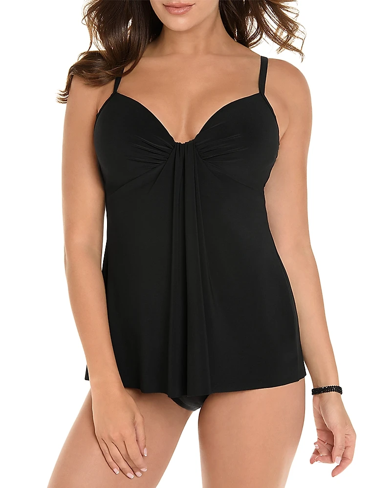 Miraclesuit So Riche Marina Tankini Top
