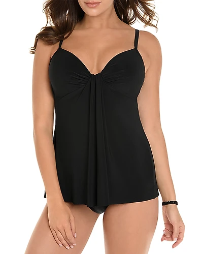 Miraclesuit So Riche Marina Tankini Top