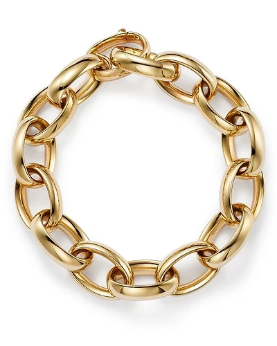 14K Yellow Gold Chain Link Bracelet - Exclusive