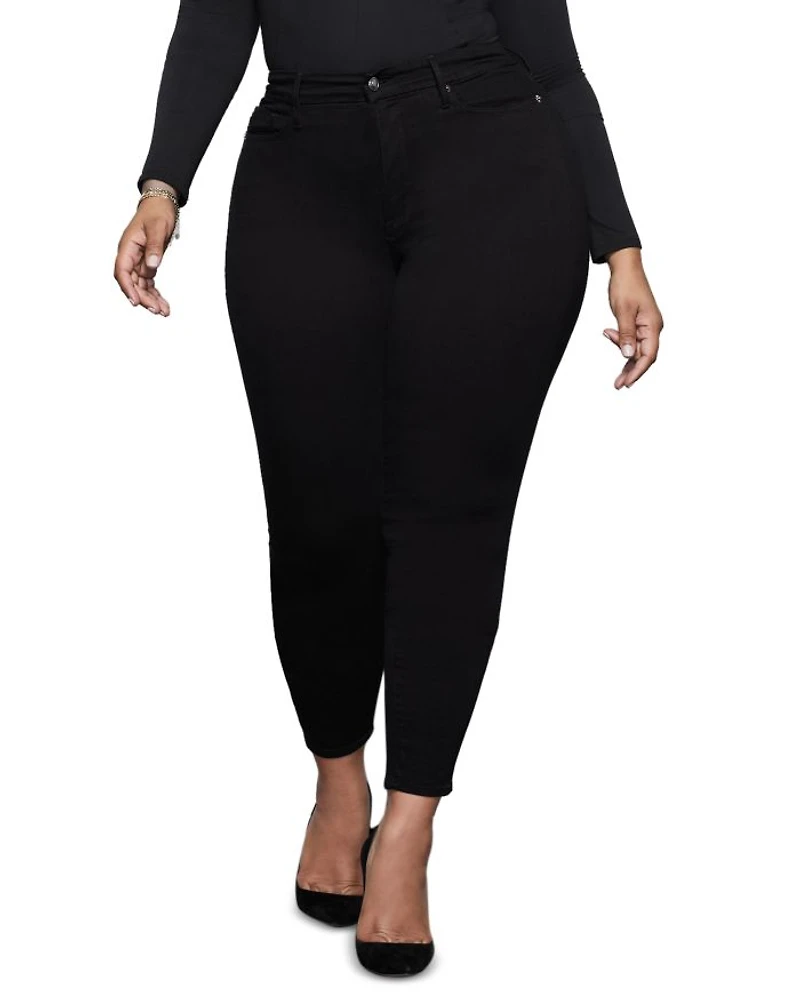 Good Legs Crop Jeans Black001