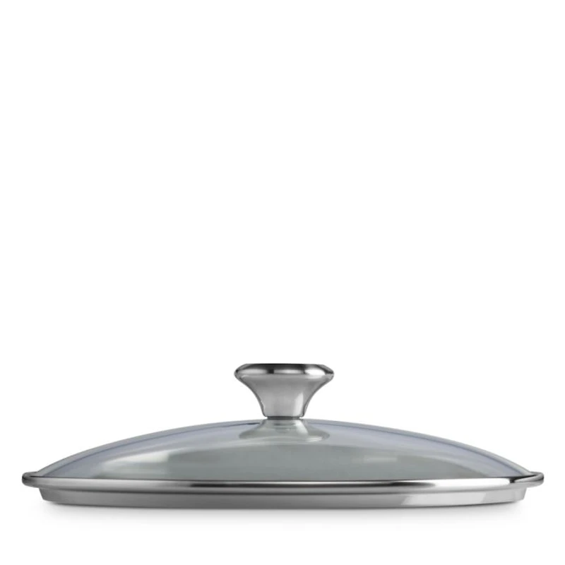11" Glass Lid with Stainless Steel Knob
